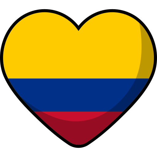 bandera colombia icono gratis