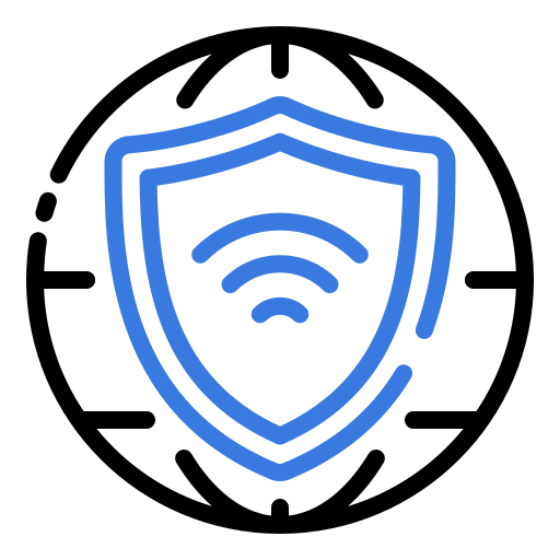 conexión segura icono gratis