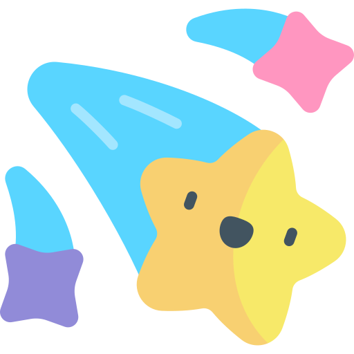 estrella fugaz icono gratis