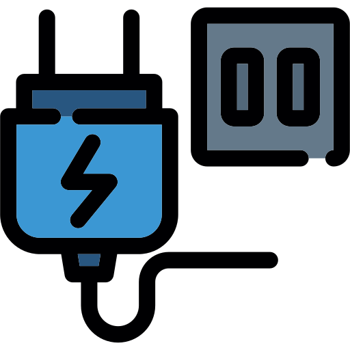 Plug free icon Plug free icon