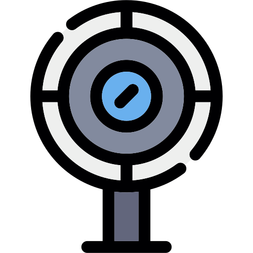 cámara web icono gratis