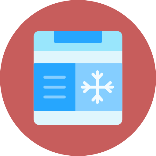 Freeze free icon Freeze free icon