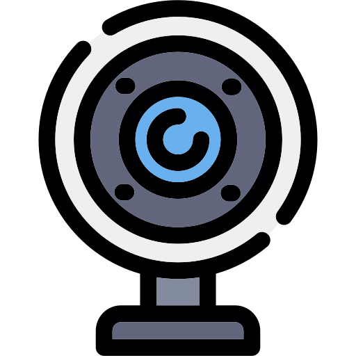 cámara web icono gratis