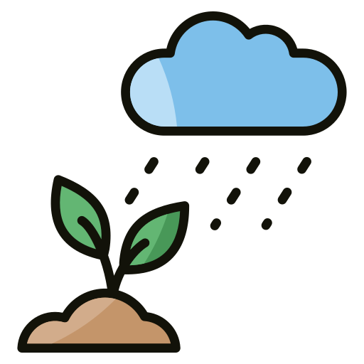 Rain free icon Rain free icon