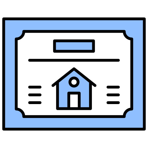 Certificate free icon