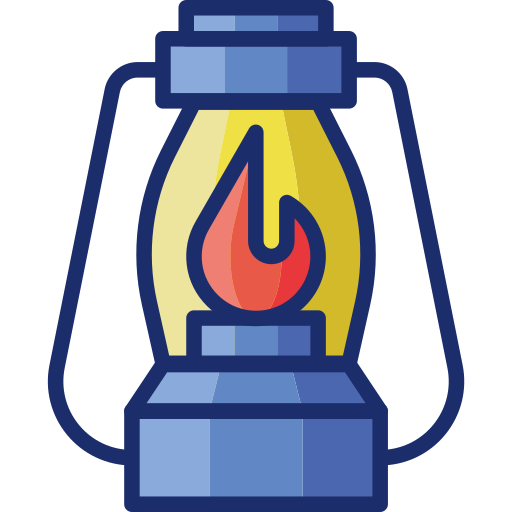 Lantern Flaticons Lineal Color icon