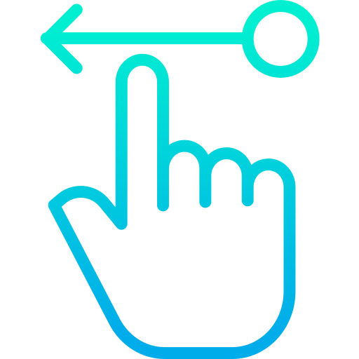 Drag - Free hands and gestures icons