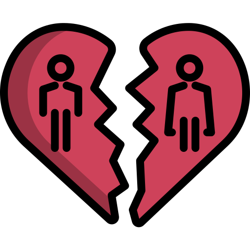 Divorce - Free love and romance icons