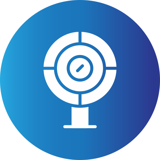 cámara web icono gratis