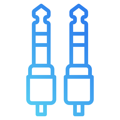 conector jack icono gratis