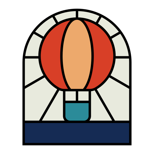 globo aerostático icono gratis