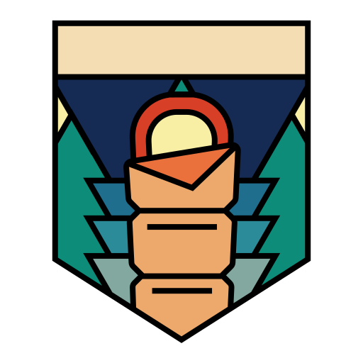 bolsa de dormir icono gratis