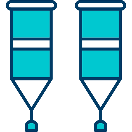muletas grátis ícone muletas grátis ícone