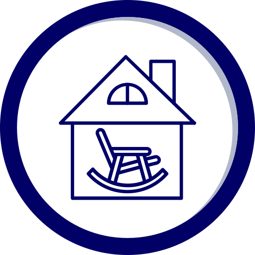 은퇴자택 무료 아이콘