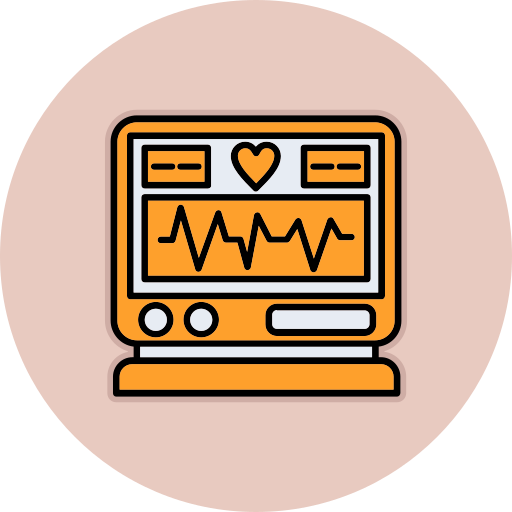 electrocardiograma icono gratis