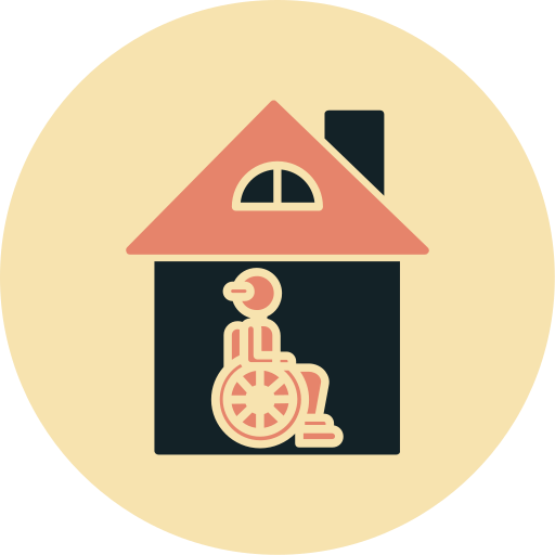 maison de repos Icône gratuit