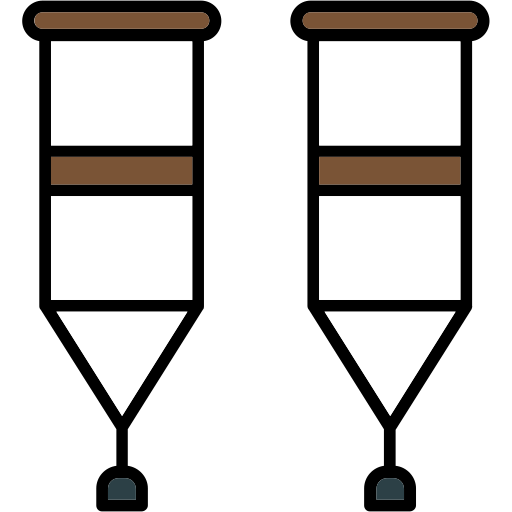 Костыли бесплатно иконка Костыли бесплатно иконка
