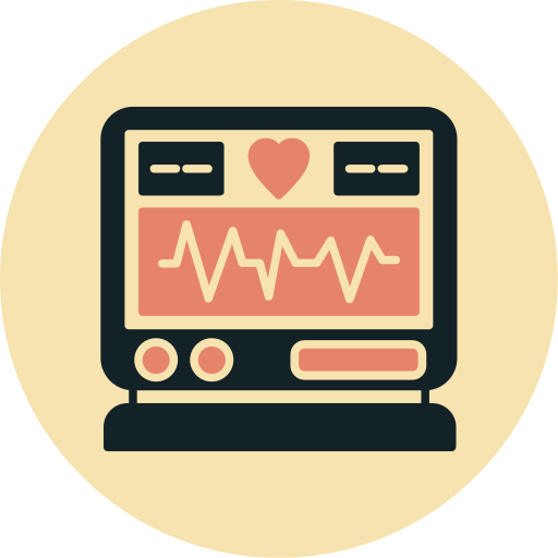 electrocardiograma icono gratis