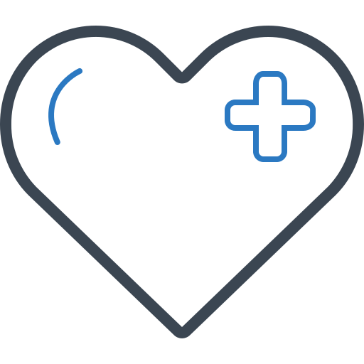 assistência médica grátis ícone