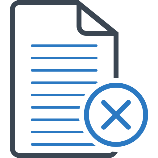 Cancel free icon