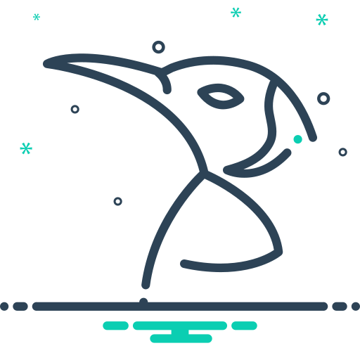 pájaro icono gratis