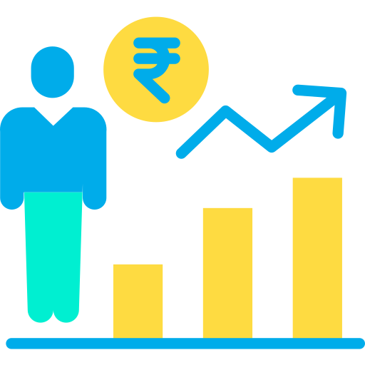 Rupees Kiranshastry Flat icon