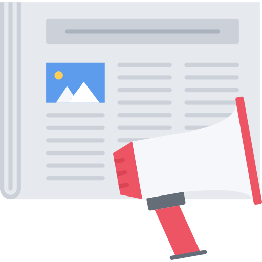 Periódico icono gratis