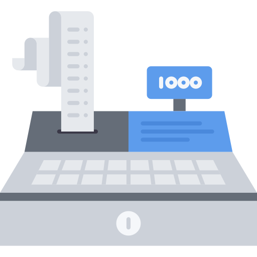 출납원 무료 아이콘