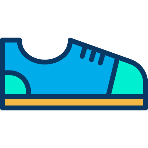 Zapatilla de deporte icono gratis