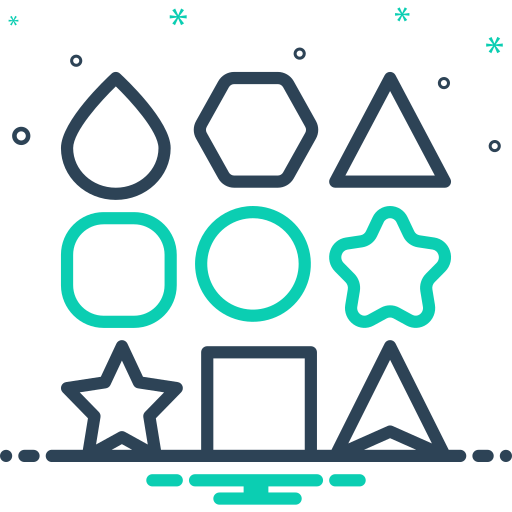 Shape free icon