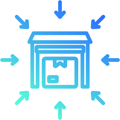 centro de distribucion icono gratis