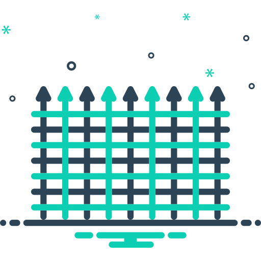 Fence free icon Fence free icon