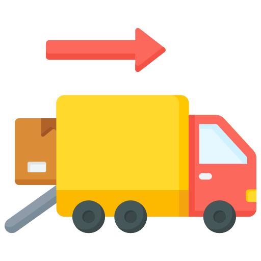 Грузовик доставки бесплатно иконка Грузовик доставки бесплатно иконка