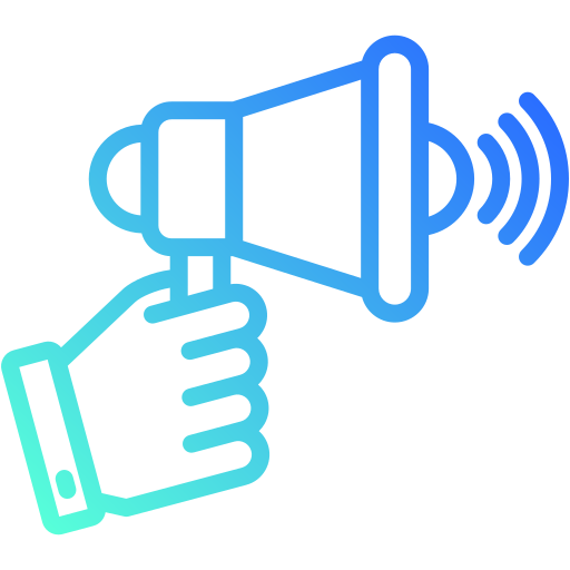 Öffentliche ankündigung kostenlos Icon Öffentliche ankündigung kostenlos Icon