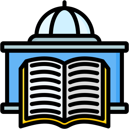 biblioteca pública icono gratis