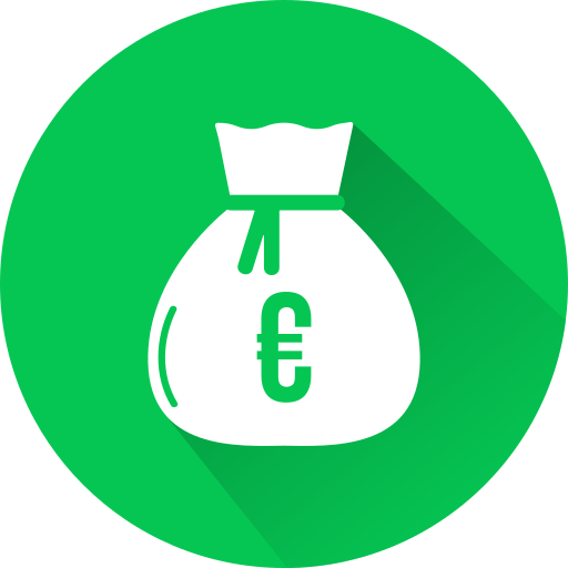 euro icono gratis