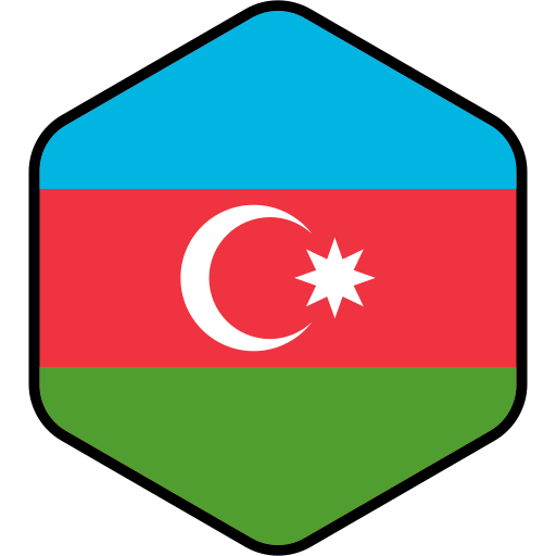 Azerbaijan flag free icon Azerbaijan flag free icon