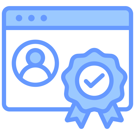 certificat numérique Icône gratuit certificat numérique Icône gratuit