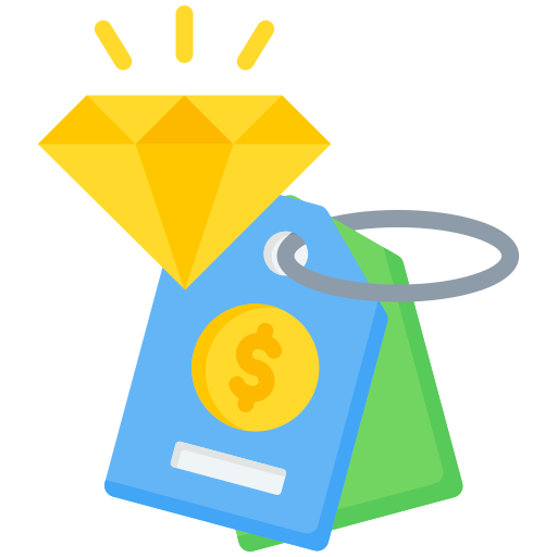 mejor precio icono gratis