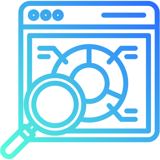 análisis de los datos icono gratis
