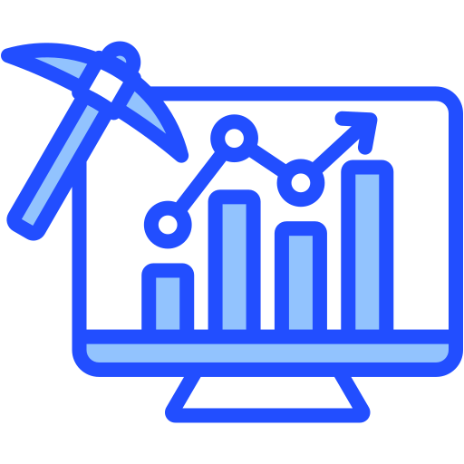 procesamiento de datos icono gratis