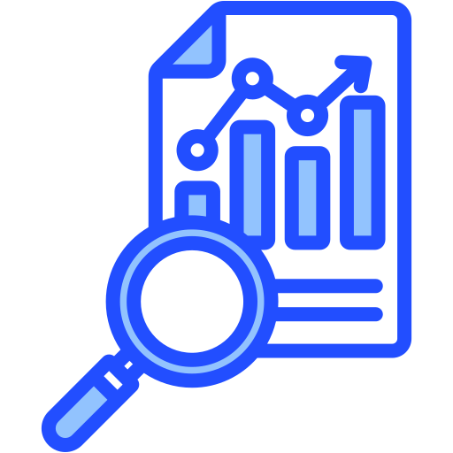 recherche quantitative Icône gratuit
