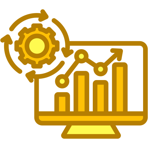 procesamiento de datos icono gratis