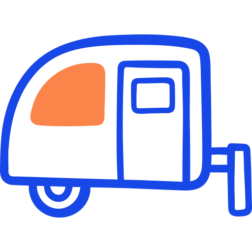 caravana icono gratis
