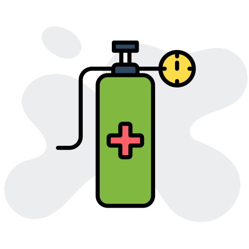 Oxygen tank free icon