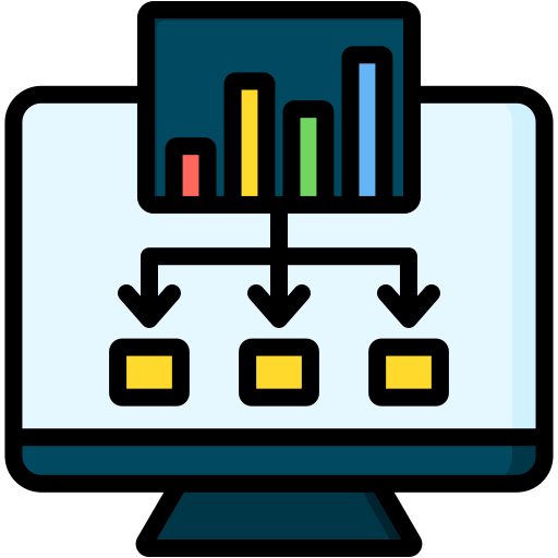 diagrama de flujo icono gratis