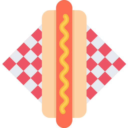 hot dog icono gratis