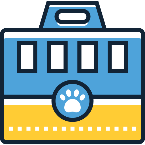 Transportador de mascotas icono gratis