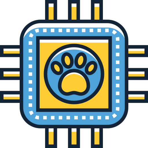 Microchip icono gratis