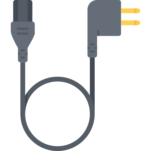 cable de energía icono gratis